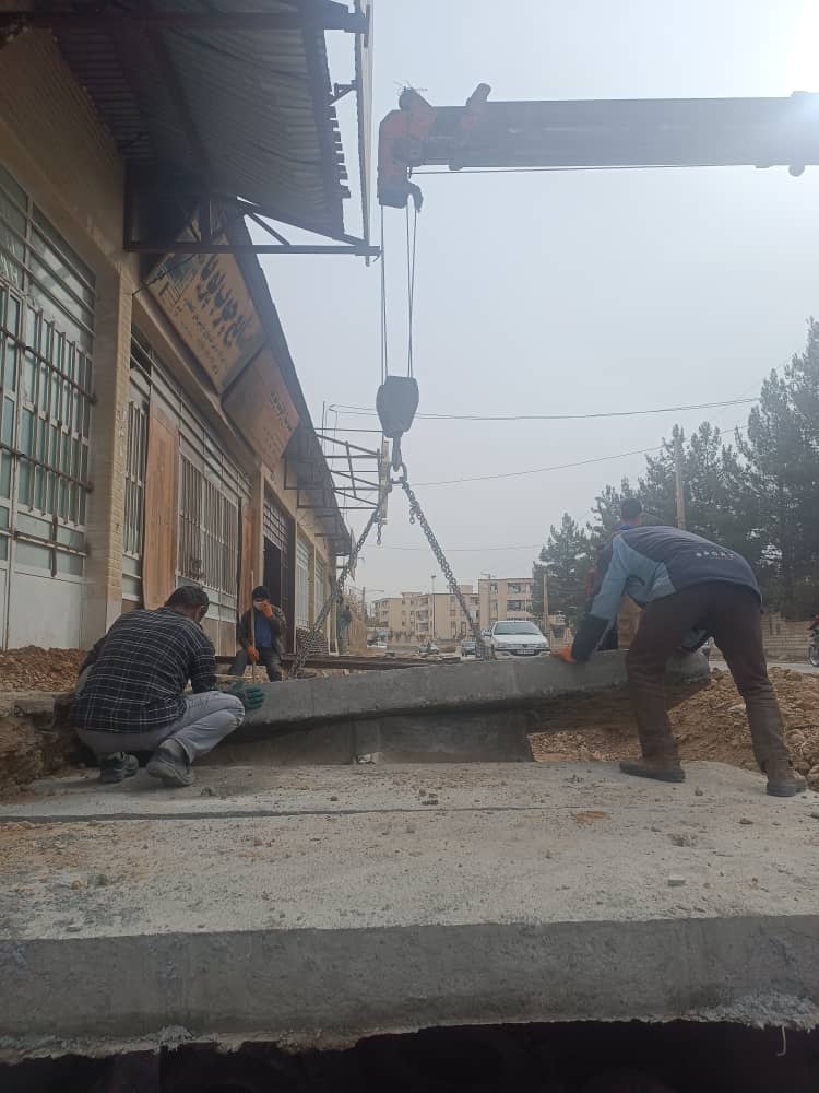 اتمام پروژه دال‌گذاری و ایمن‌سازی مسیر کلینیک تأمین اجتماعی شهرک امام حسین توسط شهرداری یاسوج